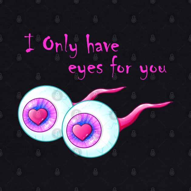 Pastel Goth Anatomical Eyes Valentine by Wanderer Bat